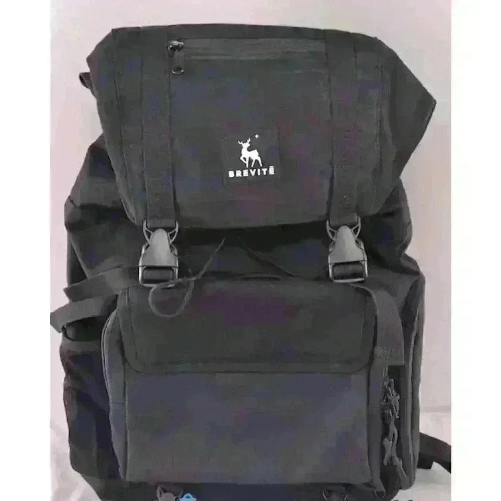 Brevite Camera‎ Backpack--Black